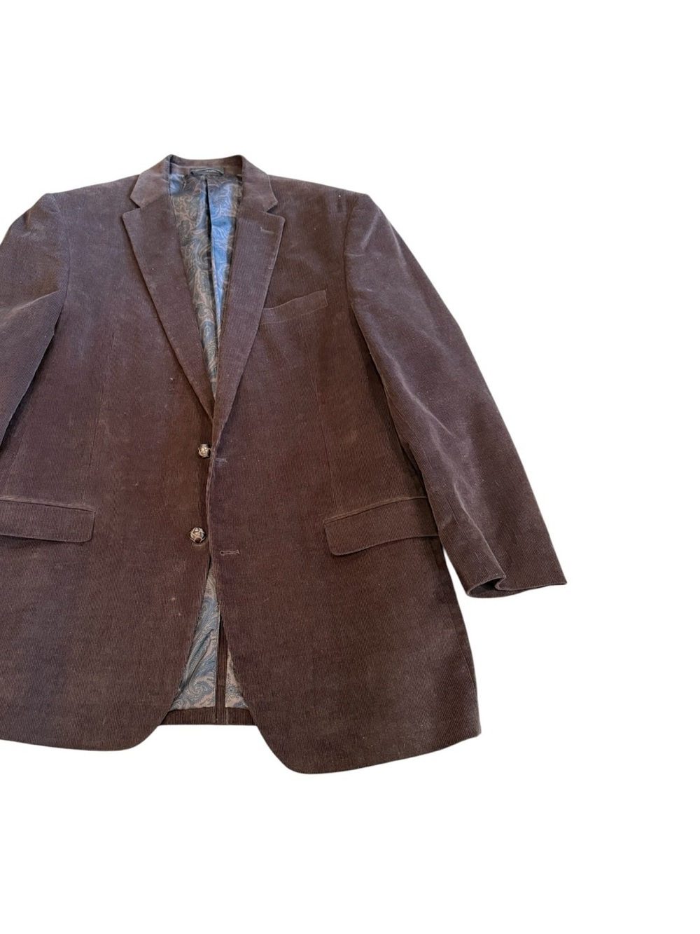 Ralph Lauren Brown Corduroy Sport Coat